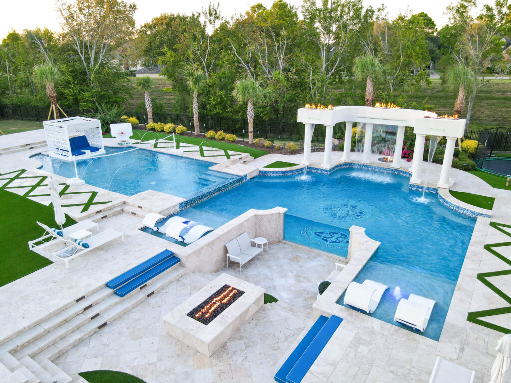 Texas Pools Custom Luxury Pool