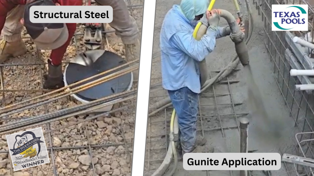 Texas Pools top quality pool builder in Houston.