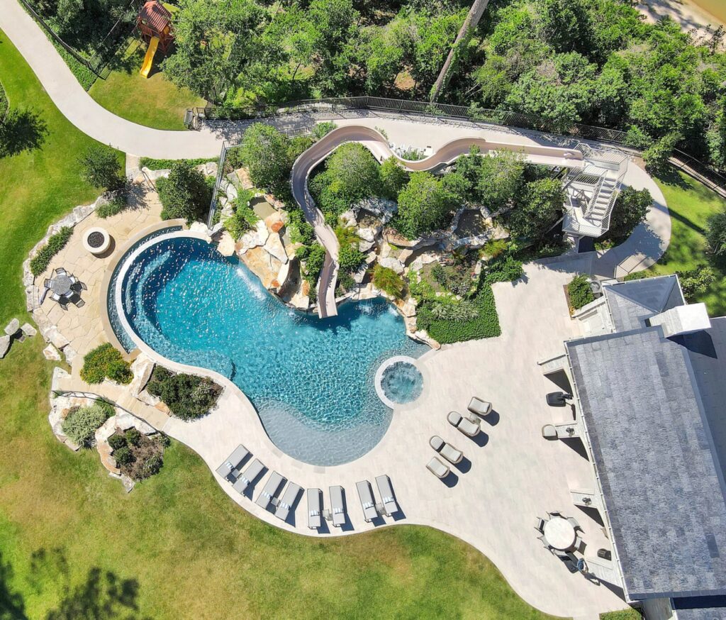 Dream backyard living in Houston Texas