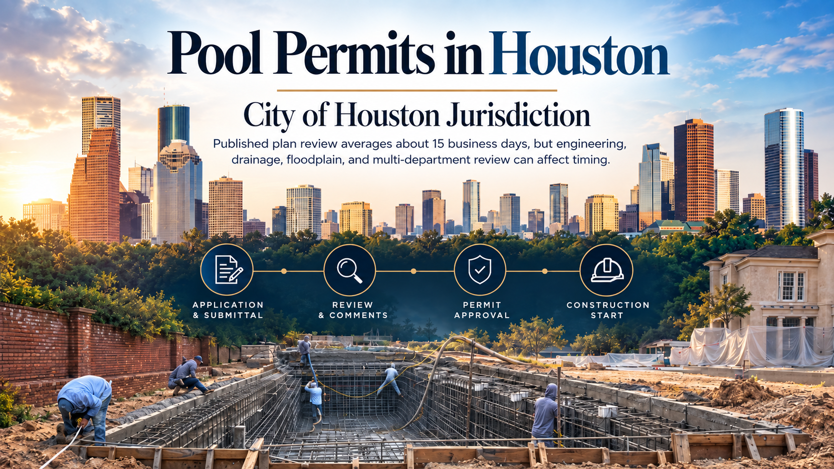 Pool permitting in Houston Texas